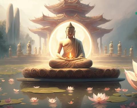 ảnh Ngũ Bộ Thần Chú  - Bùi Tuyết Mai, Lưu Trường Hải - Nhạc Phật Giáo Hay Nhất Tuyển Chọn Nhiều Ca Sĩ