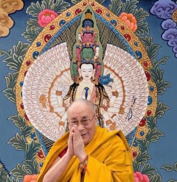 ảnh Đức Đạt Lai Lạt Ma khai thị về lý 12 NHÂN DUYÊN - Đức Đalai Lama