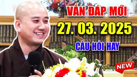 ảnh Thầy Pháp Hòa Pháp Thoại Vấn Đáp Đặc Biệt Ngày 27.02.2025