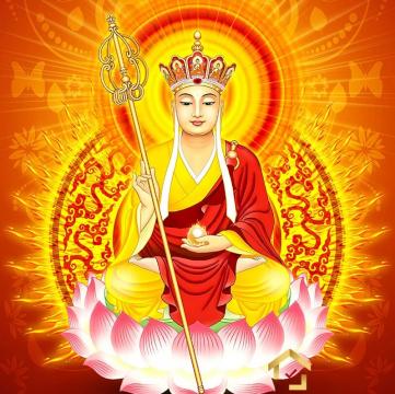 ảnh 01 Thần Thông Trên Cung Trời Đao Lợi - Kinh Địa Tạng Bồ Tát Bổn Nguyện