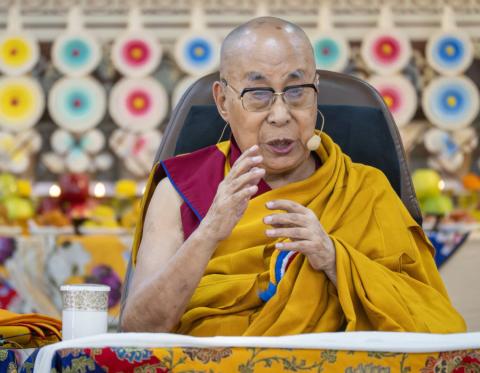 ảnh Pháp Thoại Khai Thị Về Pháp Tu Chân Chánh - Đức Đalai Lama