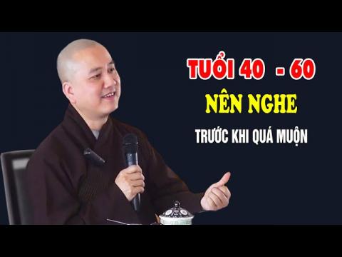 ảnh Ai Trước Tuổi 40 Trở Lên Nên Nghe Để Sống Bình An - Thầy Thích Pháp Hòa 2025