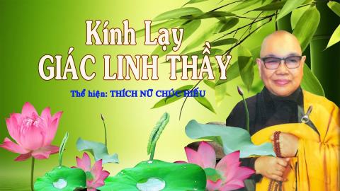 ảnh KÍNH LẠY GIÁC LINH THẦY - Nhạc Phật Giáo Ý Nghĩa TN Chúc Hiếu
